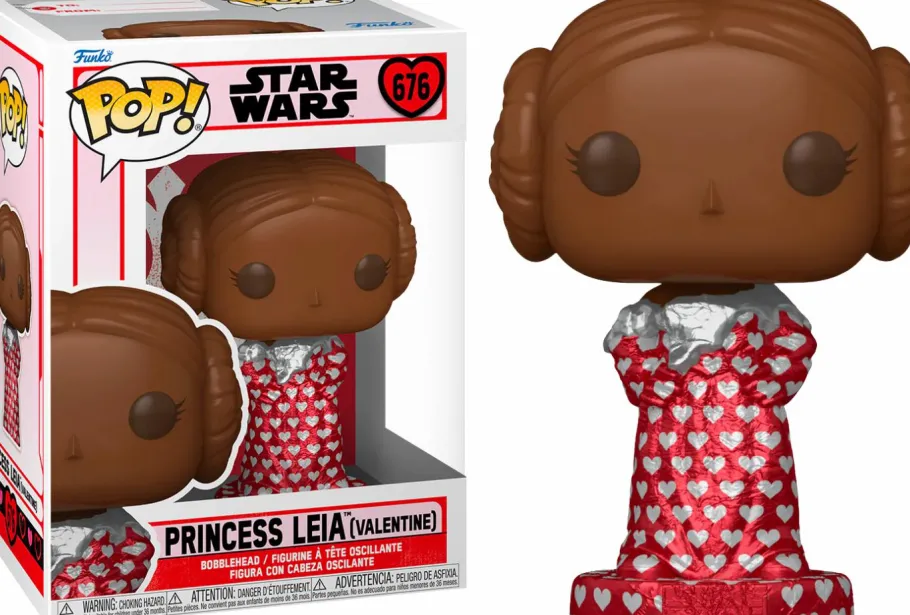 Standard Pop!>Star Wars - Princess Leia Chocolate (Valentine) Pop! Vinyl Figure