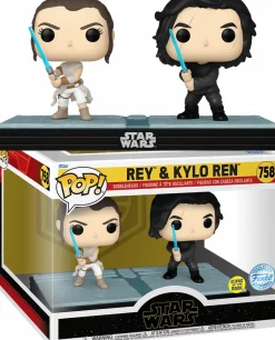Pop! Moments>Star Wars - Rey & Kylo Ren Glow-in-the-Dark Pop! Moment Vinyl Figure