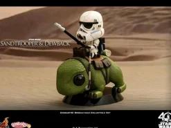 Cosbaby>Starcraft Star Wars - Sandtrooper & Dewback Cosbaby Hot Toys Bobble Head Figure 2-Pack