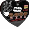 Designer Vinyl>Star Wars - Valentines 2024 (Chocolate) Pocket Pop! Box 4-Pack