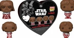 Designer Vinyl>Star Wars - Valentines 2024 (Chocolate) Pocket Pop! Box 4-Pack
