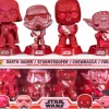 Standard Pop!>Star Wars - Yoda, Chewbacca, Darth Vader & Stormtrooper Valentine's Day Diamond Glitter Pop! Vinyl Figure 4-Pack