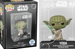 Die-Cast Figures>Star Wars - Yoda with Lightsaber Diecast Metal Pop! Vinyl Figure (Funko / Popcultcha Exclusive)