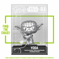 Die-Cast Figures>Star Wars - Yoda with Lightsaber Diecast Metal Pop! Vinyl Figure (Funko / Popcultcha Exclusive)