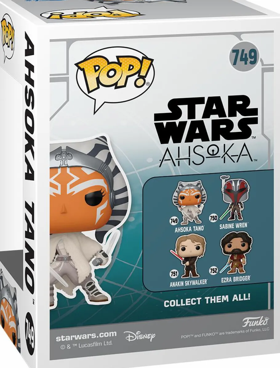 Standard Pop!>Star Wars : Ahsoka - Ahsoka Tano with Lightsabers Pop! Vinyl Figure