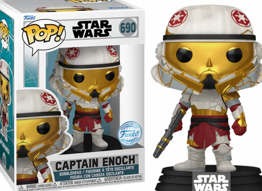 Standard Pop!>Ahsoka Star Wars: - Captain Enoch Pop! Vinyl Figure