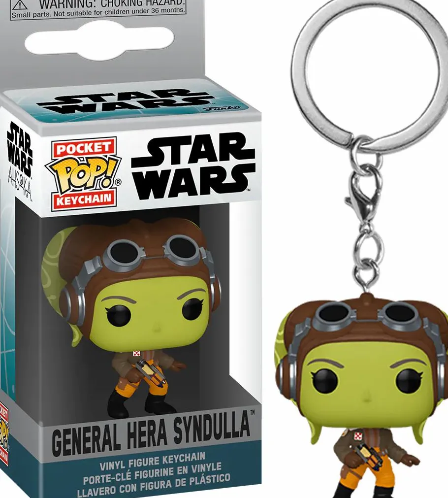 Pop! Keychains>Star Wars : Ahsoka - General Hera Syndulla Pocket Pop! Keychain