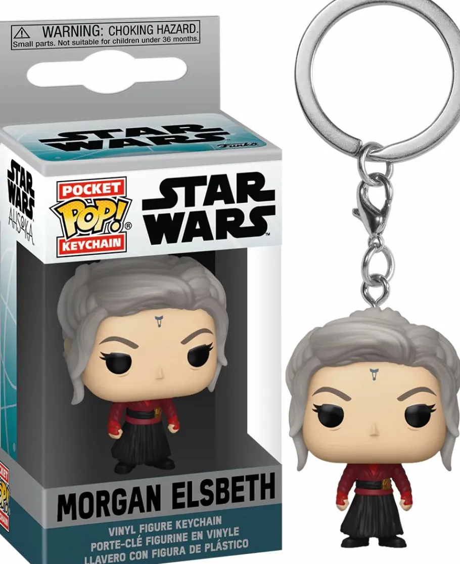 Pop! Keychains>Ahsoka Star Wars: - Morgan Elsbeth Pocket Pop! Keychain