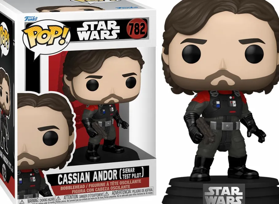 Standard Pop!>Star Wars : Andor - Cassian Andor (Sienar Test Pilot) Pop! Vinyl Figure