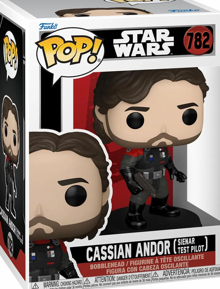 Standard Pop!>Star Wars : Andor - Cassian Andor (Sienar Test Pilot) Pop! Vinyl Figure