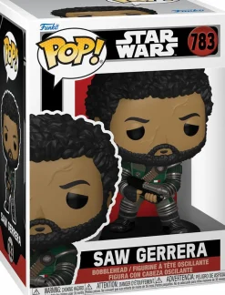 Standard Pop!>Star Wars : Andor - Saw Gerrera Pop! Vinyl Figure