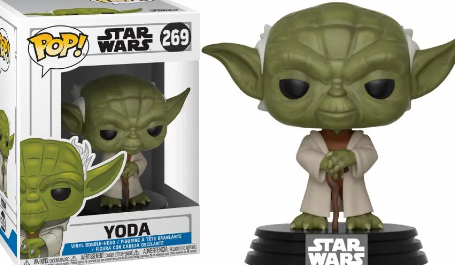 Standard Pop!>Star Wars : Clone Wars - Yoda Pop! Vinyl Figure