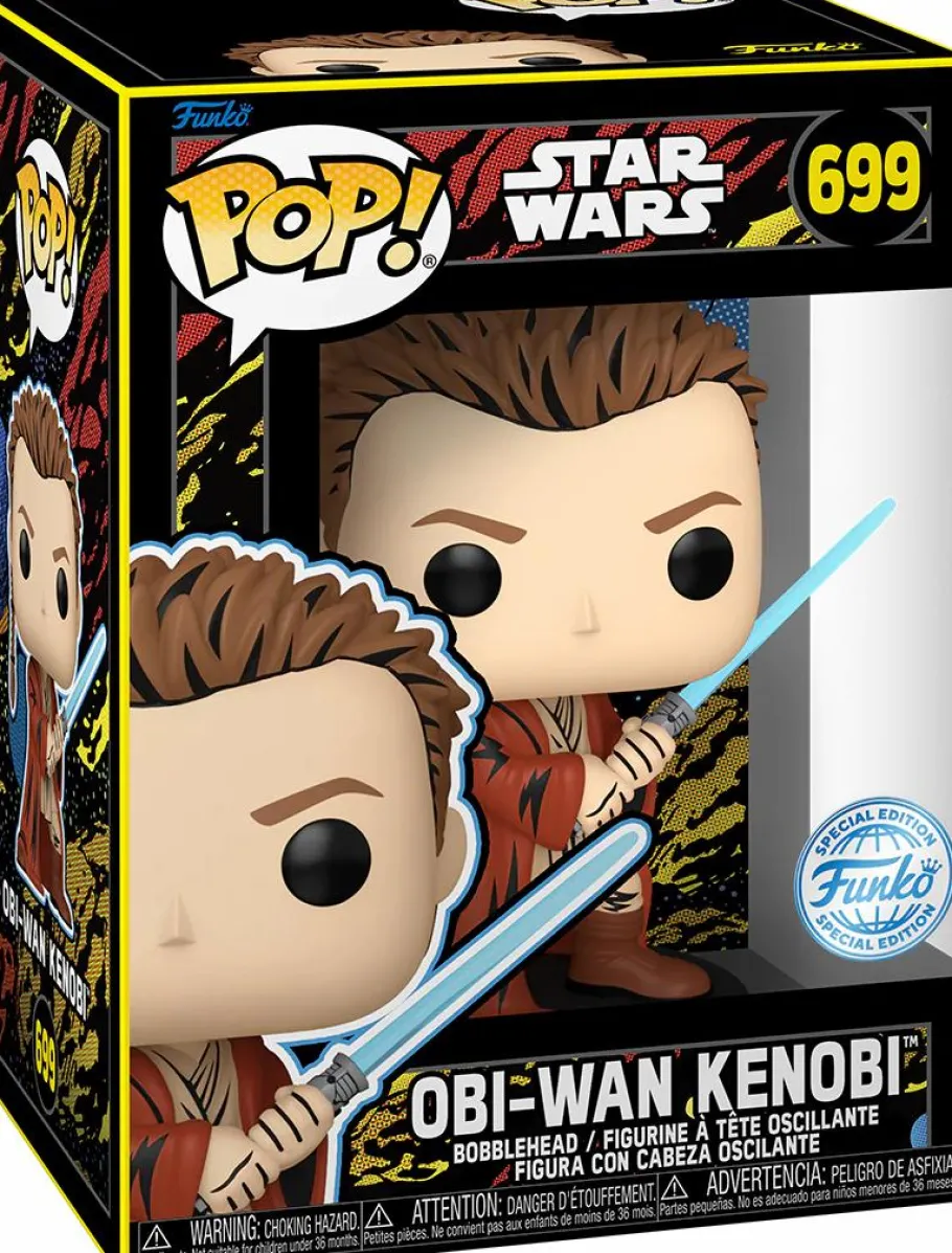 Standard Pop!>Star Wars Episode I: The Phantom Menace - Padawan Obi-Wan Kenobi 25th Anniversary Retro Series Pop! Vinyl Figure