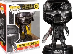 Standard Pop!>Star Wars Episode IX: The Rise Of Skywalker - Knight Of Ren with Blaster Hematite Chrome Pop! Vinyl Figure