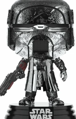 Standard Pop!>Star Wars Episode IX: The Rise Of Skywalker - Knight Of Ren with Blaster Hematite Chrome Pop! Vinyl Figure