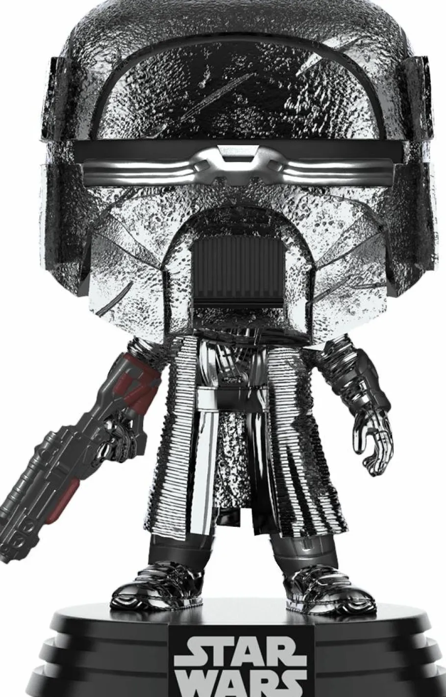 Standard Pop!>Star Wars Episode IX: The Rise Of Skywalker - Knight Of Ren with Blaster Hematite Chrome Pop! Vinyl Figure