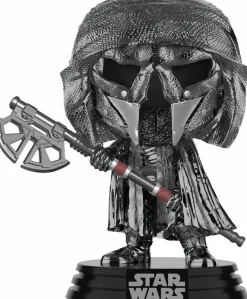 Standard Pop!>Star Wars Episode IX: The Rise Of Skywalker - Knight Of Ren with Axe Hematite Chrome Pop! Vinyl Figure