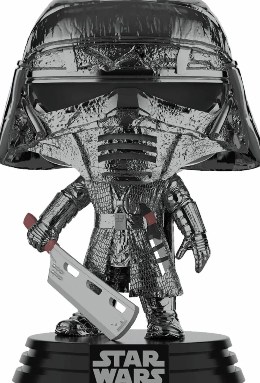Standard Pop!>Star Wars Episode IX: The Rise Of Skywalker - Knight Of Ren with Blade Hematite Chrome Pop! Vinyl Figure