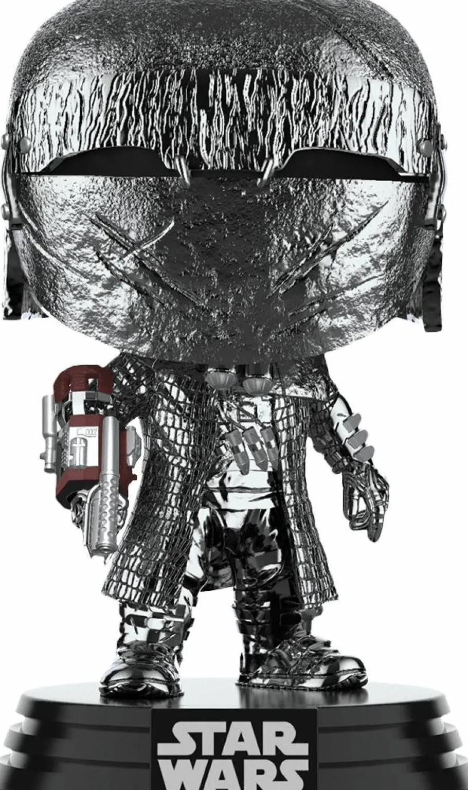 Standard Pop!>Star Wars Episode IX: The Rise Of Skywalker - Knight Of Ren with Cannon Hematite Chrome Pop! Vinyl Figure