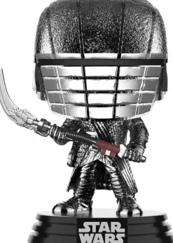 Standard Pop!>Star Wars Episode IX: The Rise Of Skywalker - Knight Of Ren with Scythe Hematite Chrome Pop! Vinyl Figure