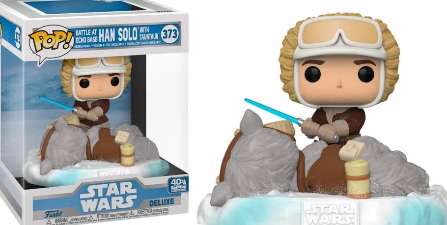 Pop! Deluxe>Star Wars Episode v: The Empire Strikes Back - Han Solo with Tauntaun Deluxe Pop! Vinyl Figure