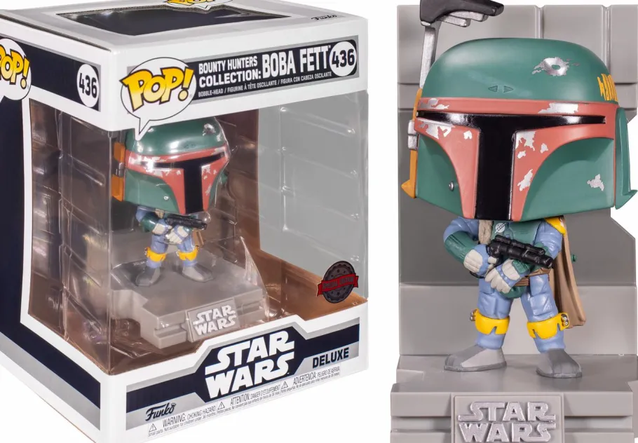 Pop! Deluxe>Star Wars Episode V: The Empire Strikes Back - Boba Fett Bounty Hunters Diorama Deluxe Pop! Vinyl Figure