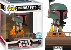 Pop! Deluxe>Star Wars Episode VI: Return of the Jedi - Boba Fett Jabba's Skiff 40th Anniversary Build-A-Scene Deluxe Pop! Vinyl Figure
