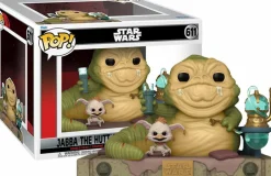 Pop! Deluxe>Star Wars Episode VI: Return of the Jedi - Jabba the Hutt & Salacious B. Crumb 40th Anniversary Deluxe Pop! Vinyl Figure 2-Pack