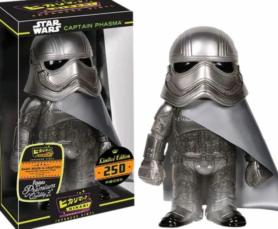 Designer Vinyl>Star Wars Episode VII: The Force Awakens - Hikari Captain Phasma Cold Steel Japanese Vinyl Figure
