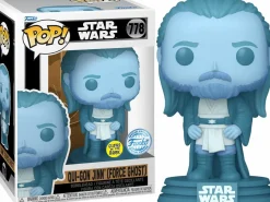 Standard Pop!>Star Wars : Obi-Wan Kenobi (2022) - Qui-Gon Jinn (Force Ghost) Glow-in-the-Dark Pop! Vinyl Figure