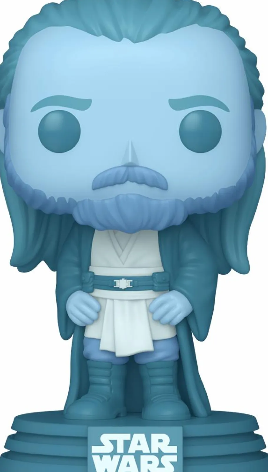 Standard Pop!>Star Wars : Obi-Wan Kenobi (2022) - Qui-Gon Jinn (Force Ghost) Glow-in-the-Dark Pop! Vinyl Figure