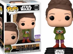 Funko Convention Exclusives>Star Wars : Obi-Wan Kenobi - Young Leia with Lola Pop! Vinyl Figure (2023 Summer Convention Exclusive)