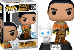 Standard Pop!>Star Wars : Rebels - Ezra Bridger with Loth-Cat Pop! Vinyl Figure
