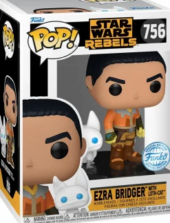Standard Pop!>Star Wars : Rebels - Ezra Bridger with Loth-Cat Pop! Vinyl Figure