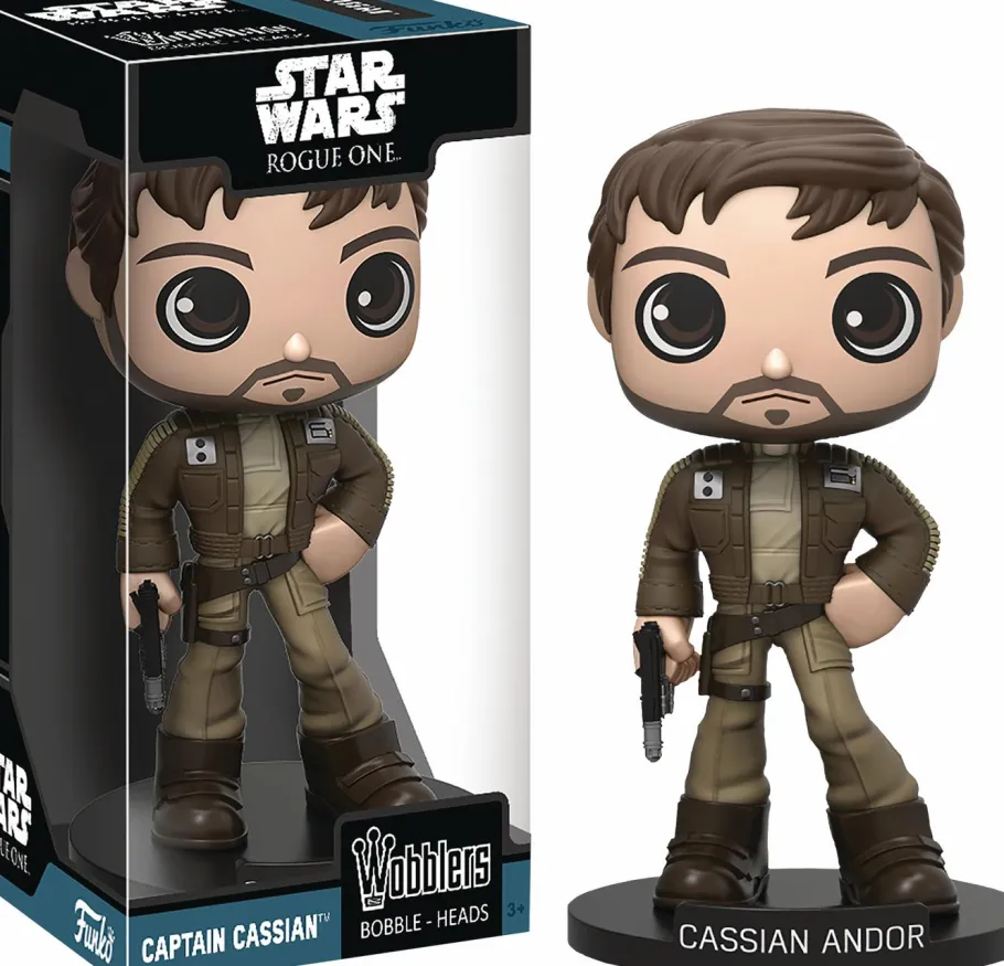 Bobble-Heads>Star Wars : Rogue One - Captain Cassian Wobbler Bobble Head