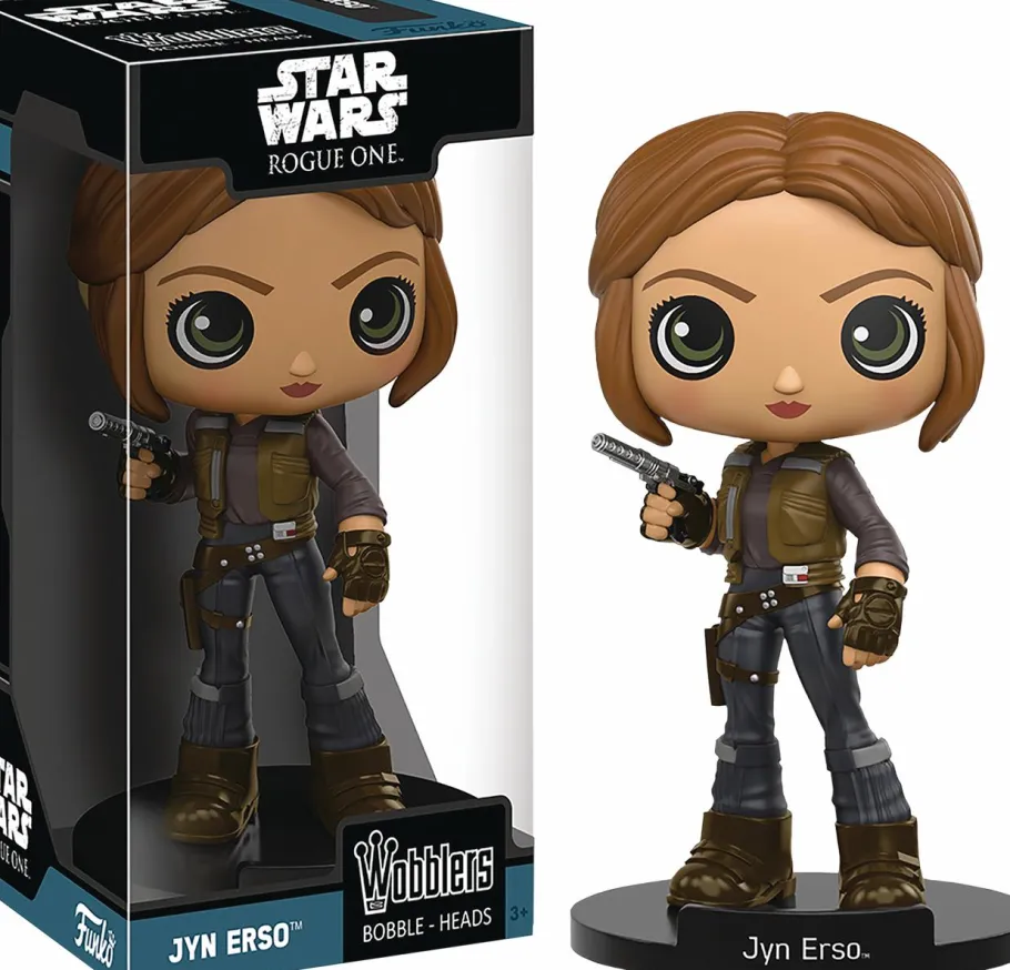 Bobble-Heads>Star Wars : Rogue One - Jyn Erso Wobbler Bobble Head