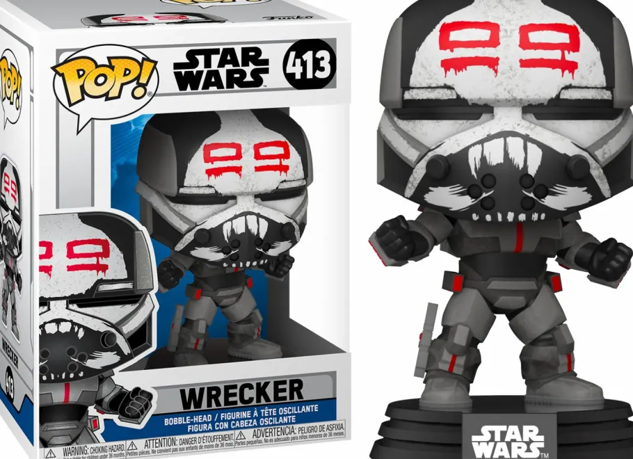 Standard Pop!>Star Wars : The Clone Wars - Wrecker Pop! Vinyl Figure