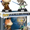 Standard Pop!>Star Wars : The Clone Wars - Jar Jar Binks vs General Grievous Pop! Vinyl Figure 2-Pack