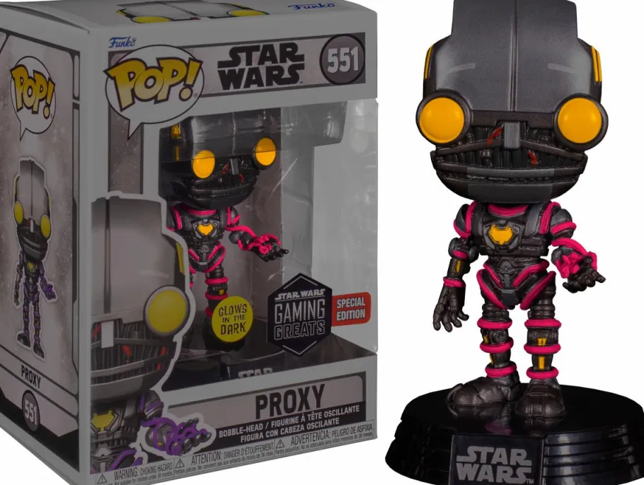 Standard Pop!>Star Wars : The Force Unleashed - Proxy Glow in the Dark Pop! VInyl Figure