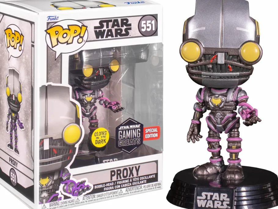 Standard Pop!>Star Wars : The Force Unleashed - Proxy Glow in the Dark Pop! VInyl Figure