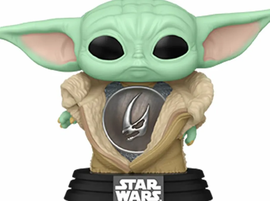 Standard Pop!>Star Wars : The Mandalorian - Din Grogu with Armor Pop! Vinyl Figure