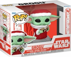 Standard Pop!>Star Wars : The Mandalorian - Grogu with Cookies (Holiday) Pop! Vinyl Figure