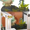 Pop! Deluxe>Star Wars : The Mandalorian - Grogu with Frog Deluxe Pop! Vinyl Figure