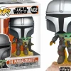 Standard Pop!>Star Wars : The Mandalorian - The Mandalorian with The Child (Baby Yoda) Flying Pop! Vinyl Figure