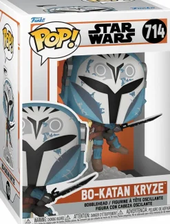 Standard Pop!>Star Wars : The Mandalorian - Bo-Katan Kryze with Darksaber & Jetpack Pop! Vinyl Figure