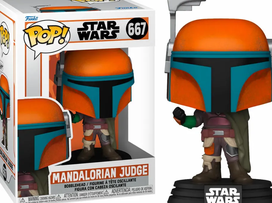 Standard Pop!>Star Wars : The Mandalorian - Mandalorian Judge Pop! Vinyl Figure