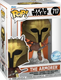 Standard Pop!>Star Wars : The Mandalorian - The Armorer with Jetpack Pop! Vinyl Figure