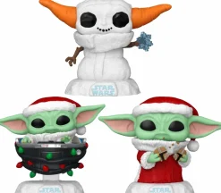 Pop! Bundles>Star Wars : The Mandalorian - Grogu Greetings Pop! Vinyl Bundle (Set of 3)