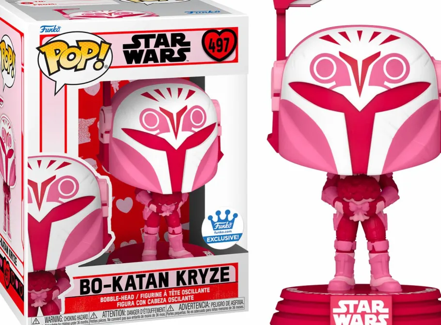 Standard Pop!>Star Wars : The Mandalorian - Bo-Katan Kryze Valentine’s Day Pop! Vinyl Figure (Funko / Popcultcha Exclusive)