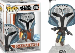 Standard Pop!>Star Wars : The Mandalorian - Bo-Katan Kryze (Flying) Pop! Vinyl Figure (Popcultcha Exclusive)